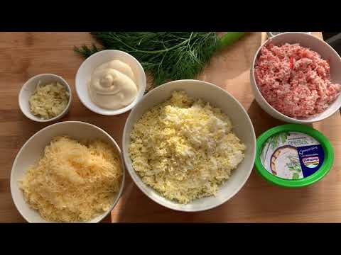 Видео: Овощные рулетики с сырной начинкой