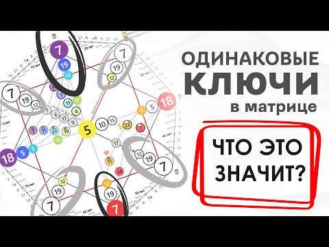 Видео: Одинаковые ключи в матрице. Что это значит?
