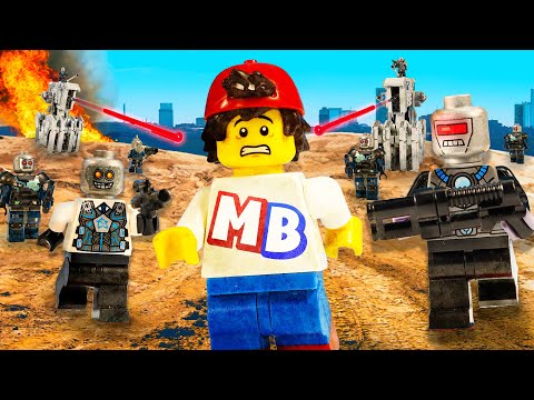 Видео: Я смоделировал вторжение искусственного интеллекта LEGO...