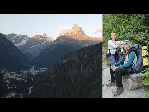 Видео: Домбай.  Белалакая-2023. Как же мы на неё вскарабкались? Часть 2