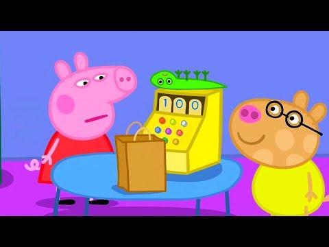 Видео: Свинка Пеппа на русском все серии подряд | Свинка Пеппа продает игрушки | Мультики