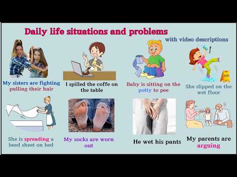 Видео: Урок 117: Ситуации из реальной жизни и проблемы с предложениями | Слушайте и учитесь