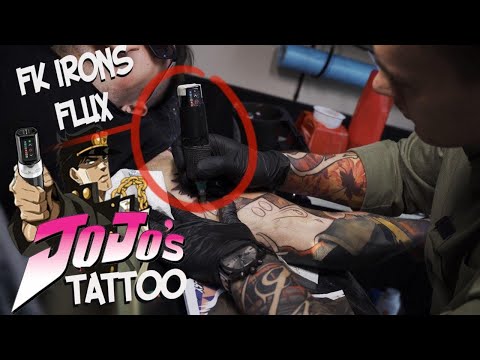 Видео: Jojo тату. Наконец нормальная беспроводная машинка. FK Irons FLUX