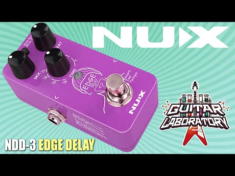 Видео: Педаль эффектов дилей - NUX NDD-3 Edge Delay