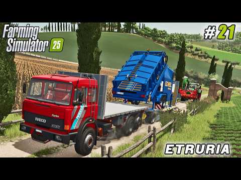 Видео: Нет силосного бункера? Попробовали новую стратегию… Вот что получилось | FS25 | Ферма Этрурия | Т...