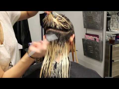 Видео: тонирование теневых корней и плавное окрашивание