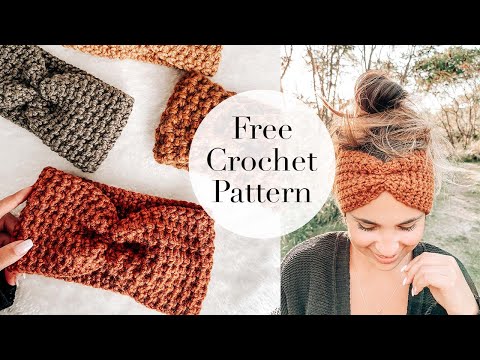 Видео: КАК СВЯЗАТЬ КРЮЧКОМ ВИТУЮ ПОВЯЗКУ НА ГОЛОВУ — ТЕПЛОВУЮ ПОВЯЗКУ ДЛЯ УШЕК LULU | Дизайн CJ от Danii...