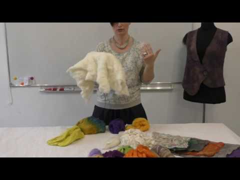 Видео: Ч.4 Волокна для декора в валянии Юлия Левшина 22 апреля 2017 Клубный день в Шкатулочке