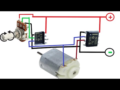 Видео: Вперед и назад. Простой СДЕЛАНО С Двунаправленным управлением двигателем