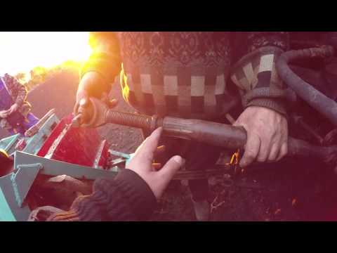 Видео: Бульбочки чеснока.  Сажаем в поле сеялкой и МТЗ.