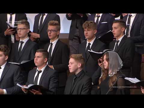 Видео: "Небо красивое небо родное" - Хор