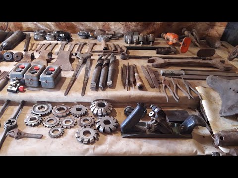 Видео: Продажа. Инструменты. Сверла. Фрезы. Валы. Домкраты. Тиски. Разное.