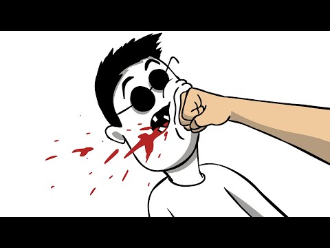 Видео: ПОЛУЧИЛ В ГЛАЗ (анимация)