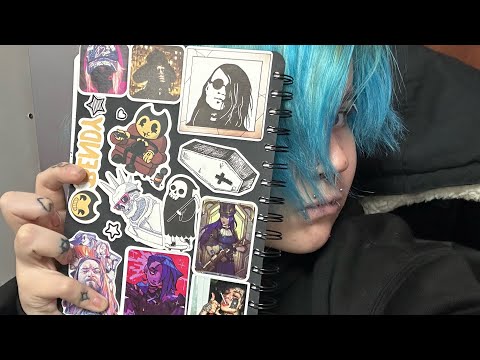 Видео: От романтики до депрессии / обзор на скетчбук #1