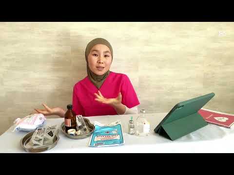 Видео: Антибиотиктерге пробаны қалай жасаймыз? #антибиотик #инъекции #пробы