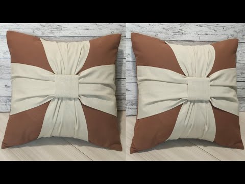 Видео: Как сшить красивую наволочку на подушку в виде цветка из Индии /DIY pillowcase
