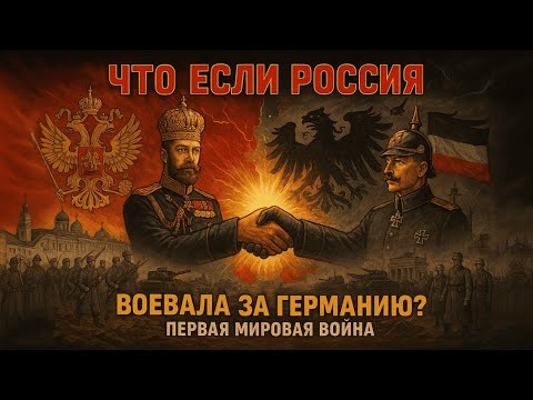 Видео: Что если бы Россия ВОЕВАЛА ЗА ГЕРМАНИЮ в Первой мировой войне?