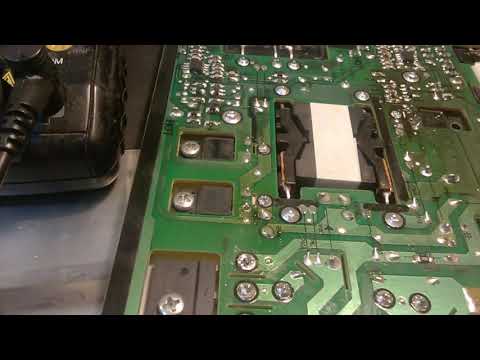 Видео: телевизор samsung UE40d5000PE не включается   КЗ