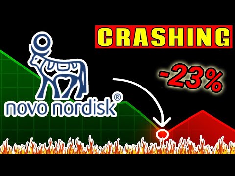 Видео: Акции Novo Nordisk падают! (Анализ акций NVO!)