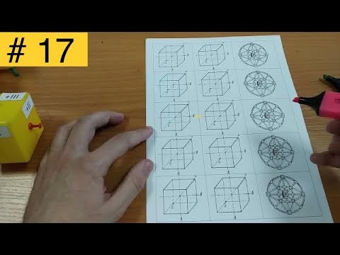 Видео: Рассматриваем стереографическую проекцию куба