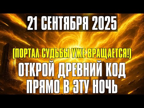 Видео: ЭТА НОЧЬ 21 СЕНТЯБРЯ — КОД ПРОБУЖДЕНИЯ! МИР ВХОДИТ В ИЗМЕНЁННУЮ РЕАЛЬНОСТЬ!