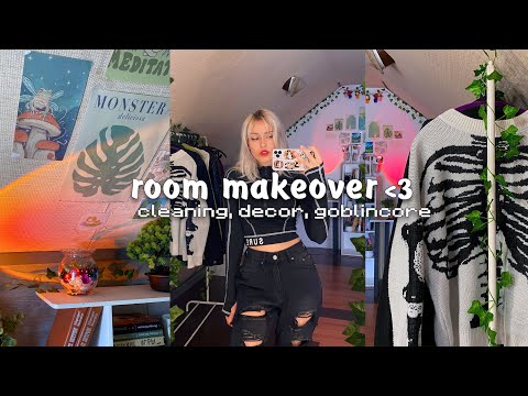 Видео: 🌱Переделка комнаты в эстетике goblincore: уборка, декор, распаковка 🍄🌿