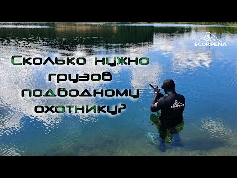 Видео: Сколько нужно грузов подводному охотнику?