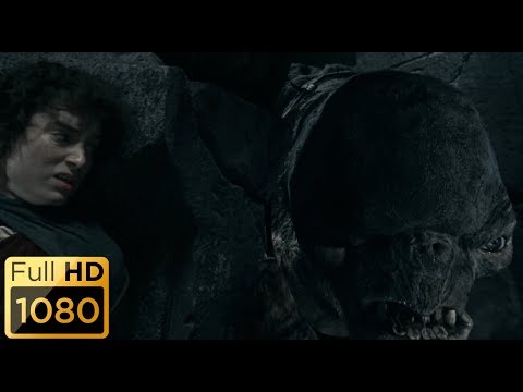 Видео: Схватка с пещерным троллем. Властелин колец: Братство кольца.