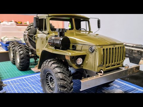 Видео: RC Урал 4320. Рессоры и стремянки . Скидываю в кучу детали. Нужны диски(((