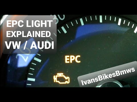 Видео: Сигнальная лампа EPC CEL🚨 VW AUDI — Что означает индикатор EPC — Причины его появления — Как испр...