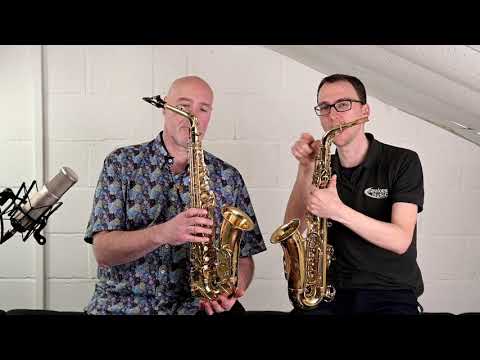 Видео: Обзор альт-саксофона Янагисава AWO1 против AWO10