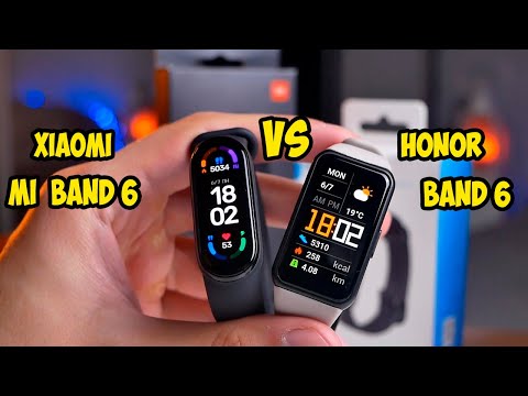 Видео: Xiaomi Mi Band 6 VS Honor Band 6  Что лучше и какой выбрать?