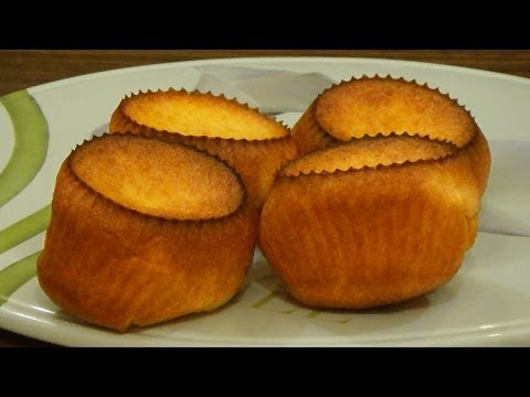 Видео: Popovers - выпрыгивающие булочки. Альтернатива заварным пирожным.