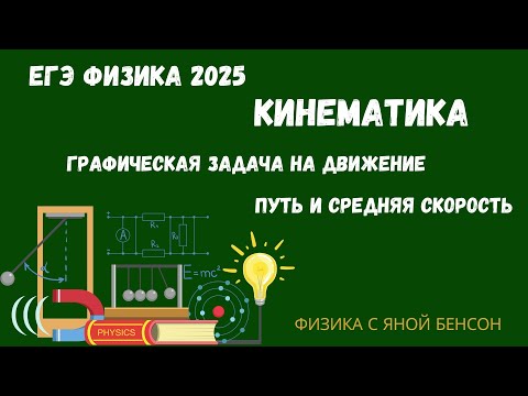 Видео: Ищем путь и среднюю путевую скорость точки | #егэ2025 Физика.