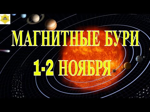 Видео: ВНИМАНИЕ ! МАГНИТНЫЕ  ВЫХОДНЫЕ. БУРИ 1-2 НОЯБРЯ 2025!