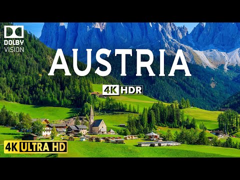 Видео: АВСТРИЯ 4K ULTRA HD [60FPS] — живописный расслабляющий фильм под расслабляющую фортепианную музыку