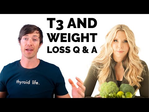 Видео: Вопросы и ответы о Т3 и потере веса при болезни Хашимото, тиреоидэктомии и гипотиреозе с доктором...