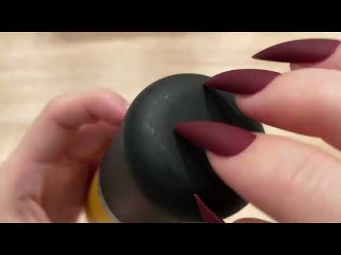 Видео: ASMR: постукивание ногтями по разным поверхностям | tapping