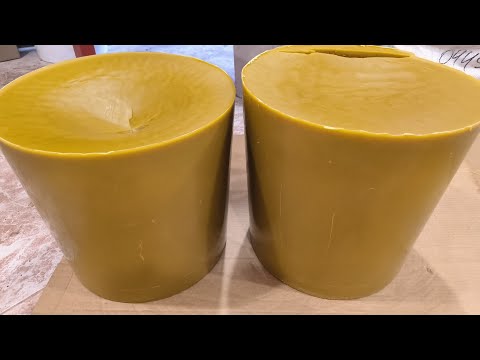 Видео: Полный процесс перетопки воска