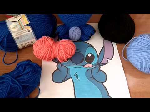 Видео: Подробный МК// Вязаная игрушка Стич. Часть 4.