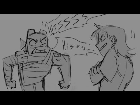 Видео: Кейси переживает прошлое | Кэсс Апокалипсис AU | Эпизод 15 | Комикс-дубляж Rottmnt AU #saverottmnt