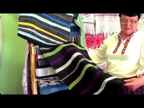 Видео: Мастер-класс«Ткачество дорожек на кроснах»