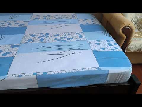 Видео: Шьём не сползающую простынь - Ссылка в описании