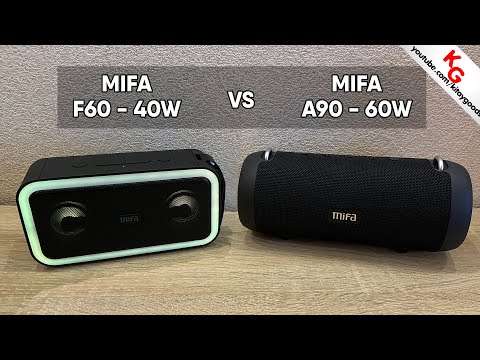 Видео: 🔊 Mifa A90 vs Mifa F60 / Сравнение Bluetooth колонок.