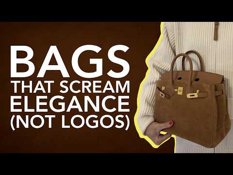Видео: 10 дизайнерских сумок, которые кричат ​​об элегантности (а не о логотипах)