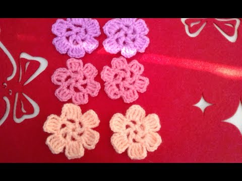 Видео: ЦВЕТОК КРЮЧКОМ.САМЫЙ ПРОСТОЙ. МАСТЕР КЛАСС.КАК СВЯЗАТЬ ЦВЕТОК КРЮЧКОМ.