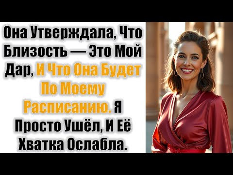 Видео: Она Утверждала, Что Близость — Это Мой Дар, И Что Она Будет По Моему Расписанию. Я Просто Ушёл, И Её