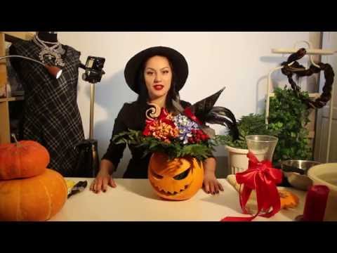 Видео: Как вырезать Тыкву на Хэллоуин от Раш