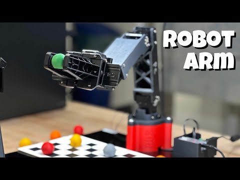 Видео: Разработка роботизированной руки-манипулятора