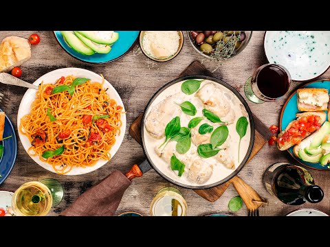 Видео: 5 идей вкусного ужина за 30 минут на все вкусы. 5 рецептов от Всегда Вкусно!